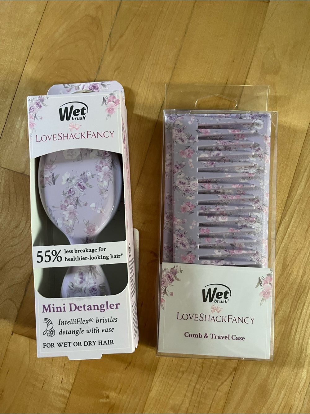 LoveShackFancy - Set of 2 - Hibiscus - Brush & Comb